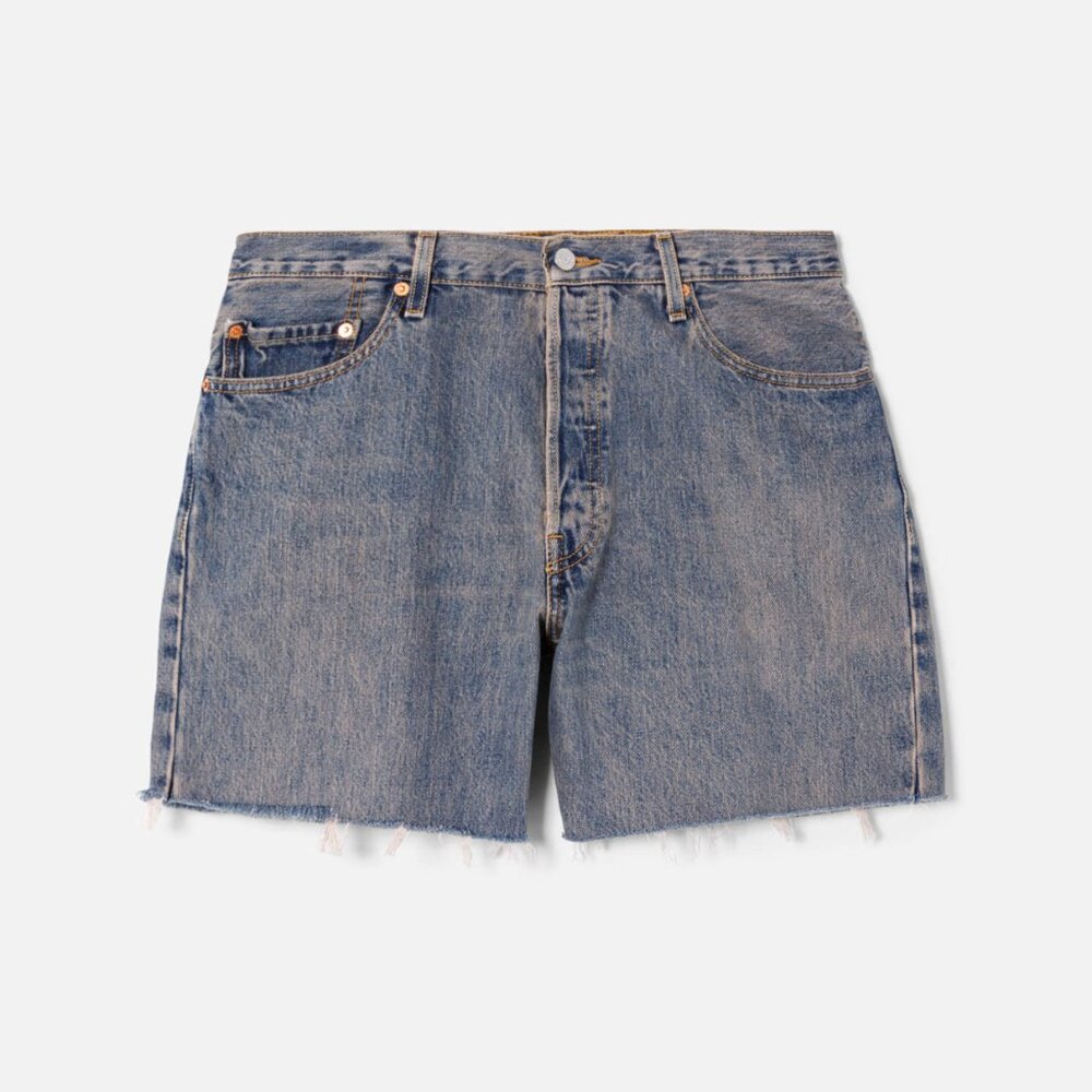 NWT RE/DONE Levi's 90s Boyfriend Shorts in Tinted Blush